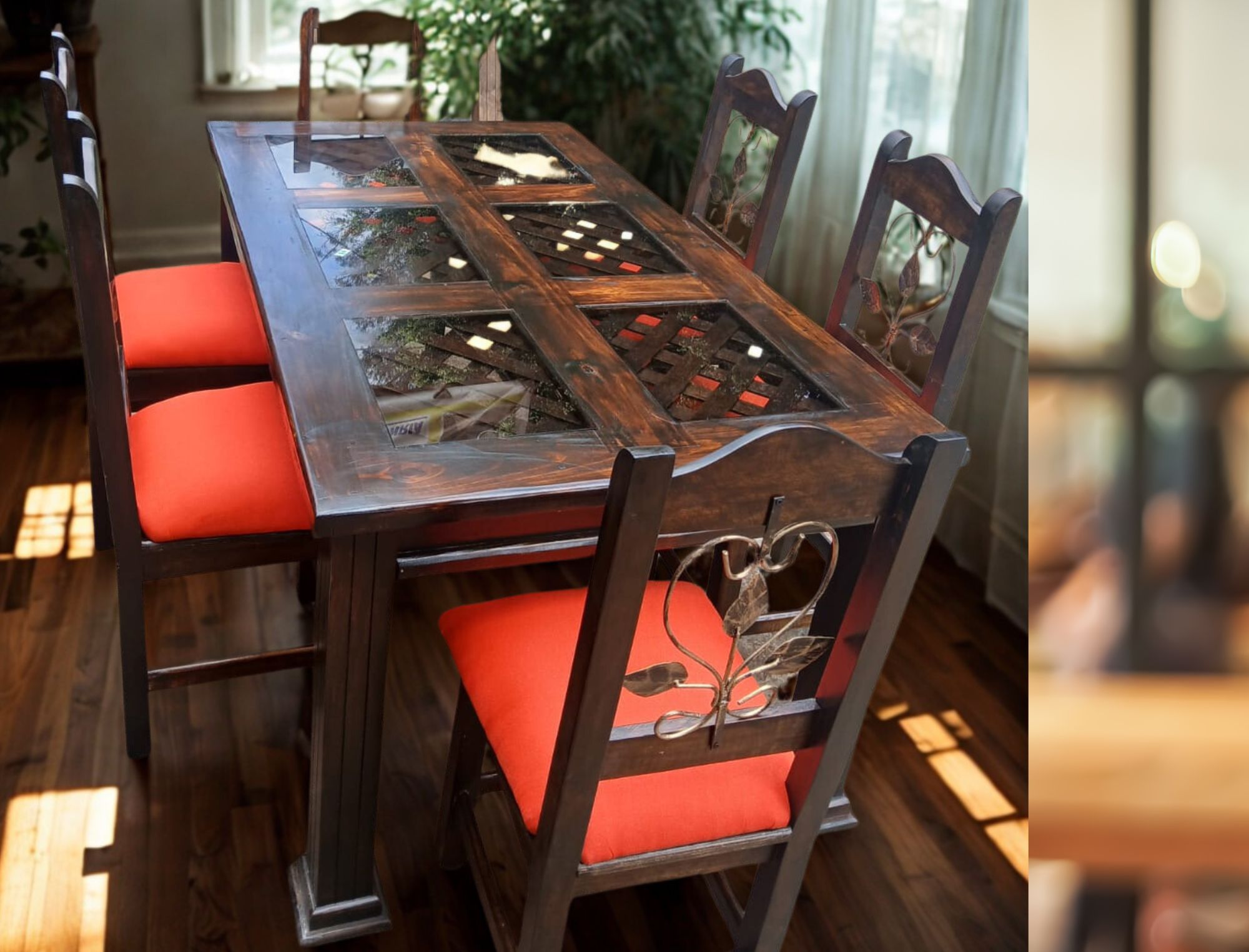 comedor de 6 personas celosía